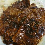 焼肉のたれでしょうが焼き